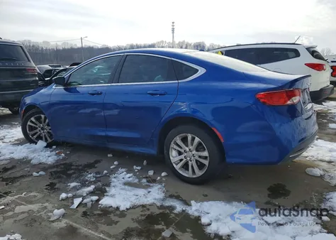 2015 Chrysler 200 Limited z USA, uszkodzony, nr VIN 1C3CCCAB2FN552962